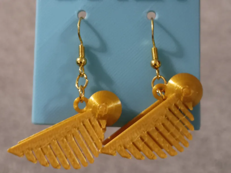 Golden Snitch Earrings