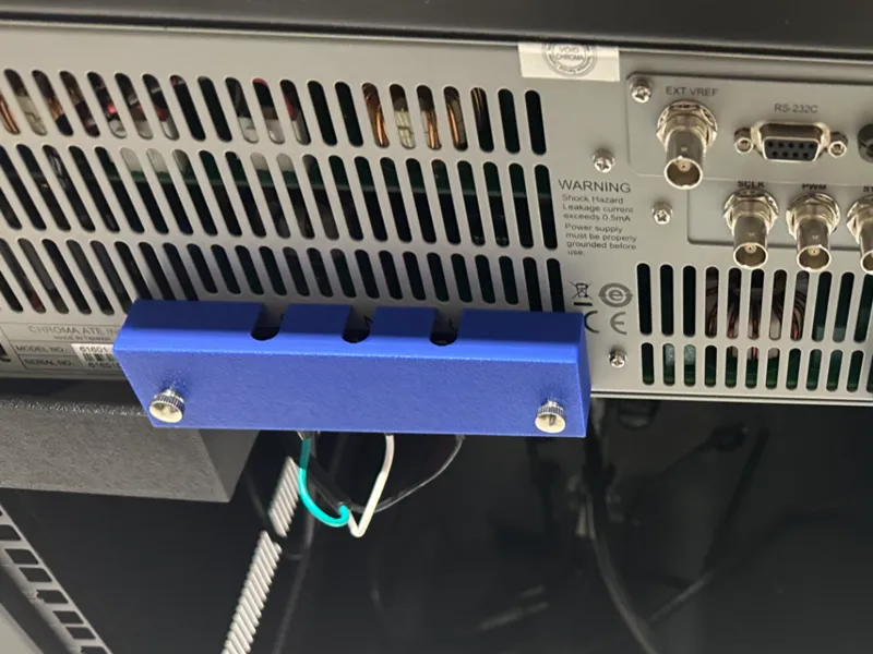 Chroma 61600 AC Source Output Cover