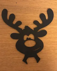 Renne de Noël dans la fenêtre — photo 4