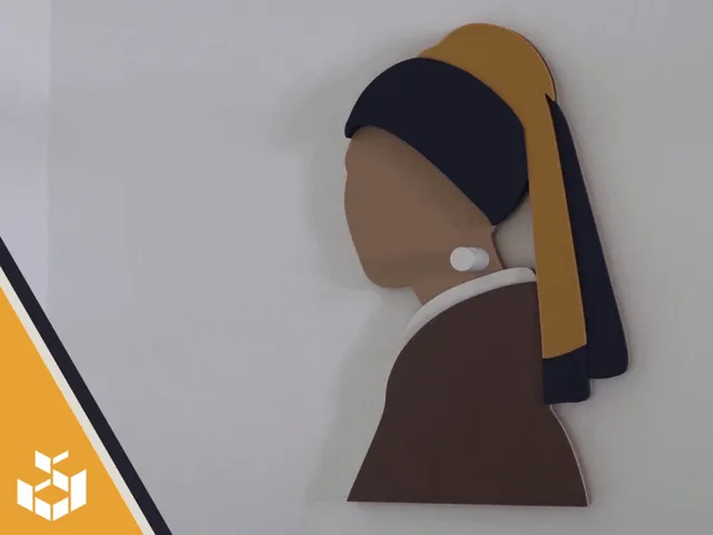 Girl With The Pearl Earring | A Vermeer Key holder