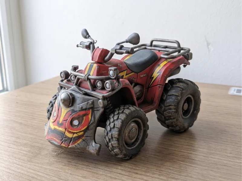 Rugged All-Terrain Quad Bike - Quadcrasher