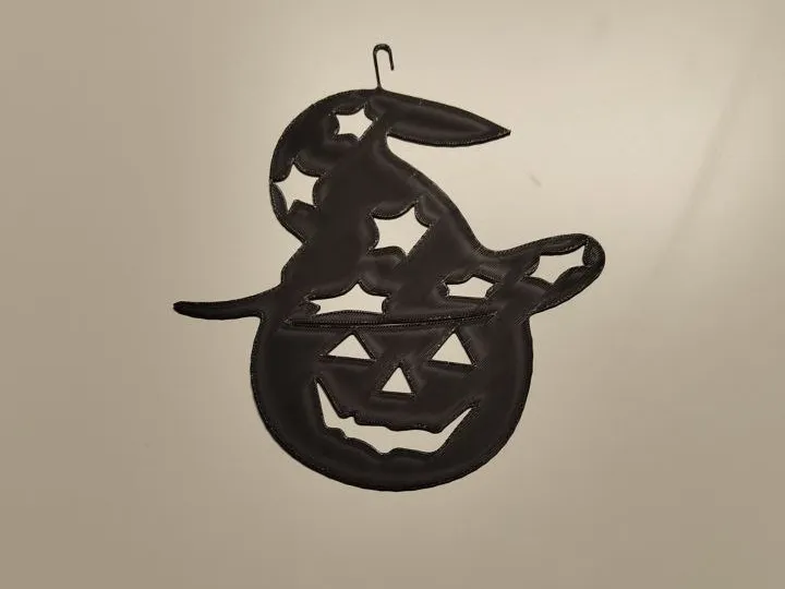 Décoration murale citrouille d'Halloween