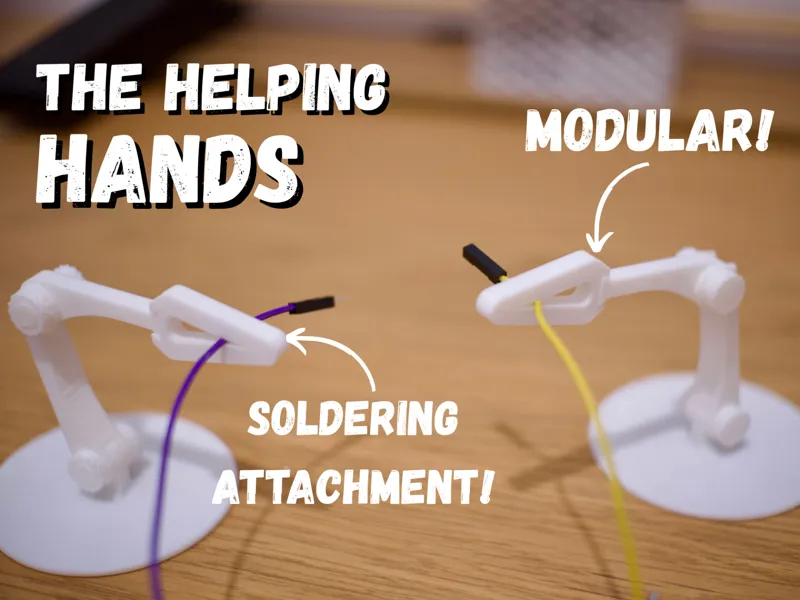 The Helping Hands - Adjustable Modular Arms