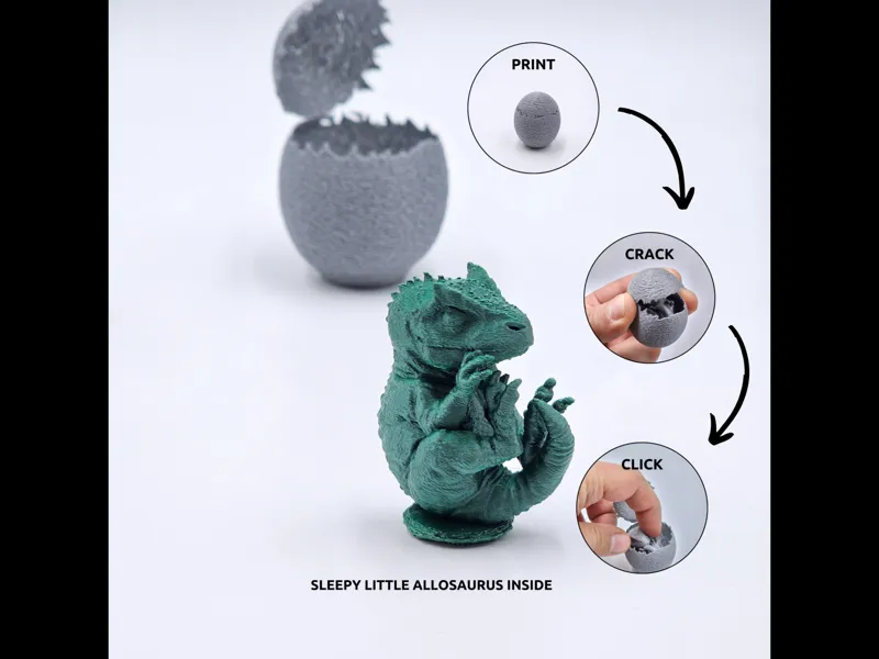 Dino - Egg - Allosaurus