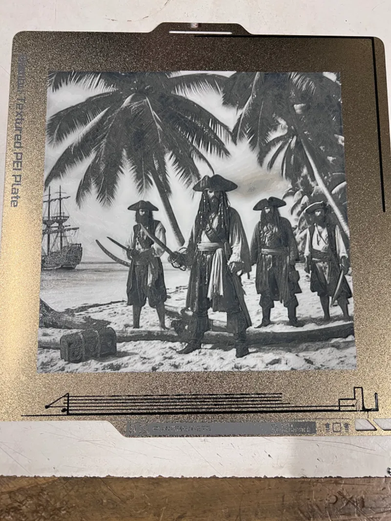 HUEFORGE Pirates on the beach