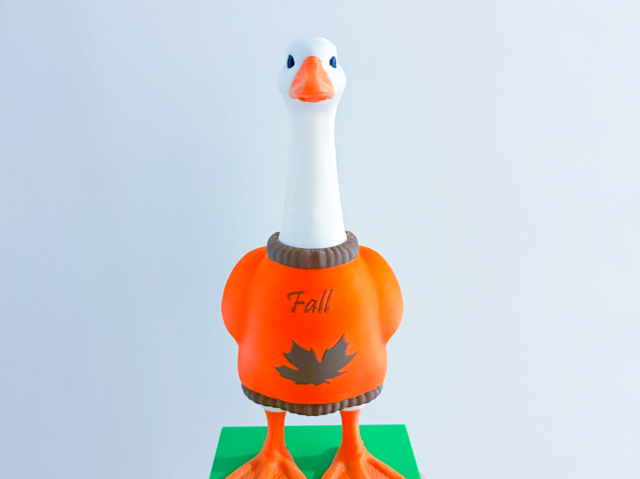 Fall Sweater Desk Goose Gear - 1