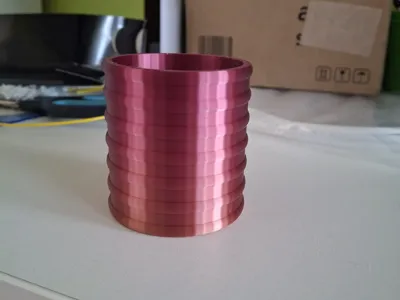 Modern Ribbed Pencil Holder