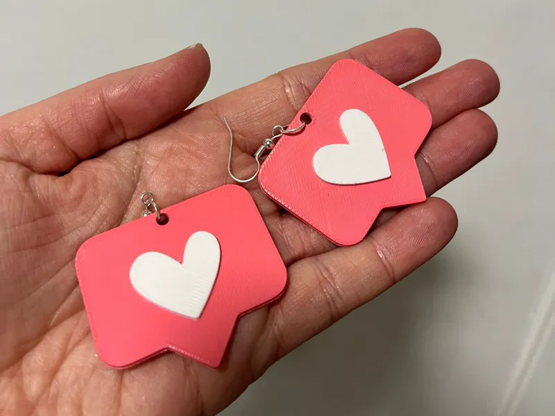 "Like" earrings pendientes