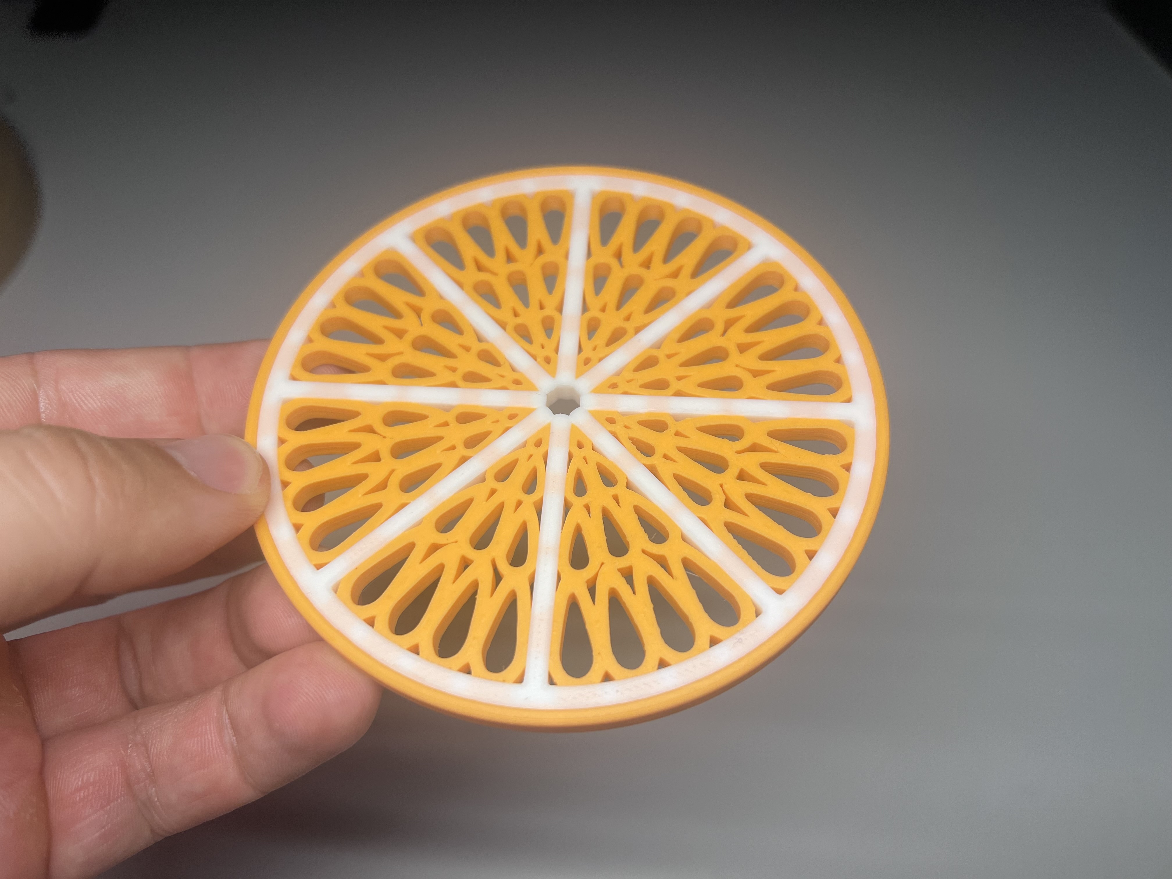 Miniatura 1 do modelo 3D Fruit Slice Coaster Collection