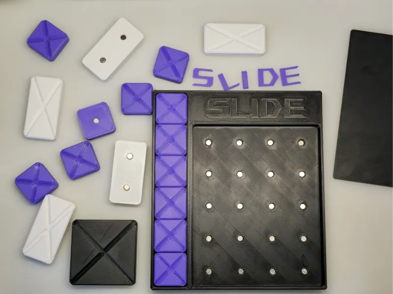 SLIDE - Block Puzzle! (With or without magnets!)
