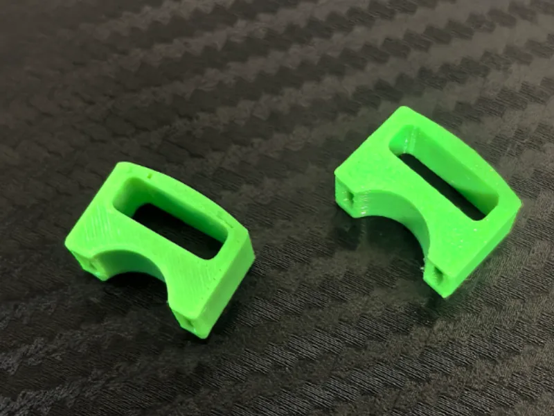 Lure hook holder fixed by 3.6mm ties