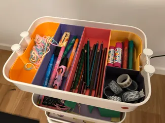 IKEA RÅSKOG Organizer Bins