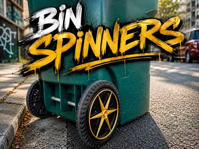 Trash Bin Spinners Rims