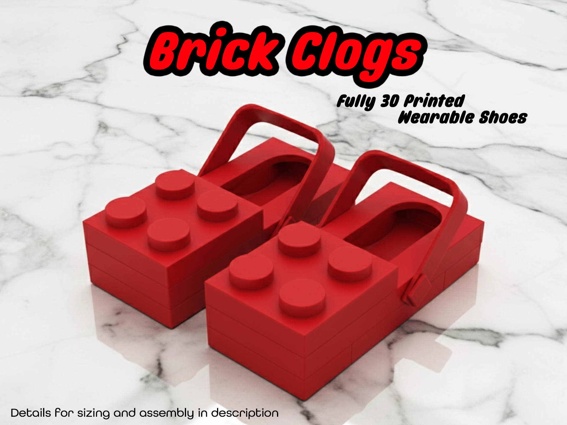 Brick Crocs/ Clogs