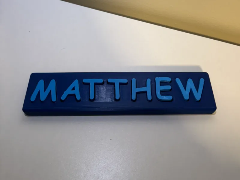 MATTHEW - Name Puzzle