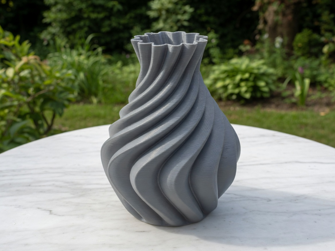 Twisted Spiral Vase