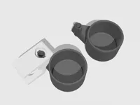 Right-sided cup holder