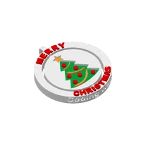 Hangable Christmas Tree Spinner