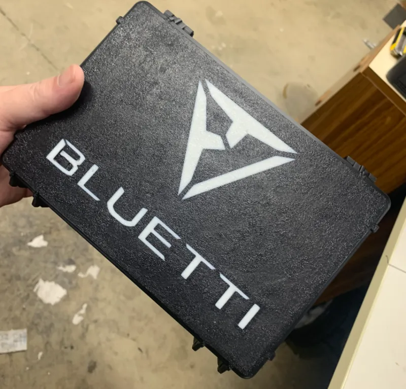 Rugged Box with Bluetti Logo Embedded for AMS