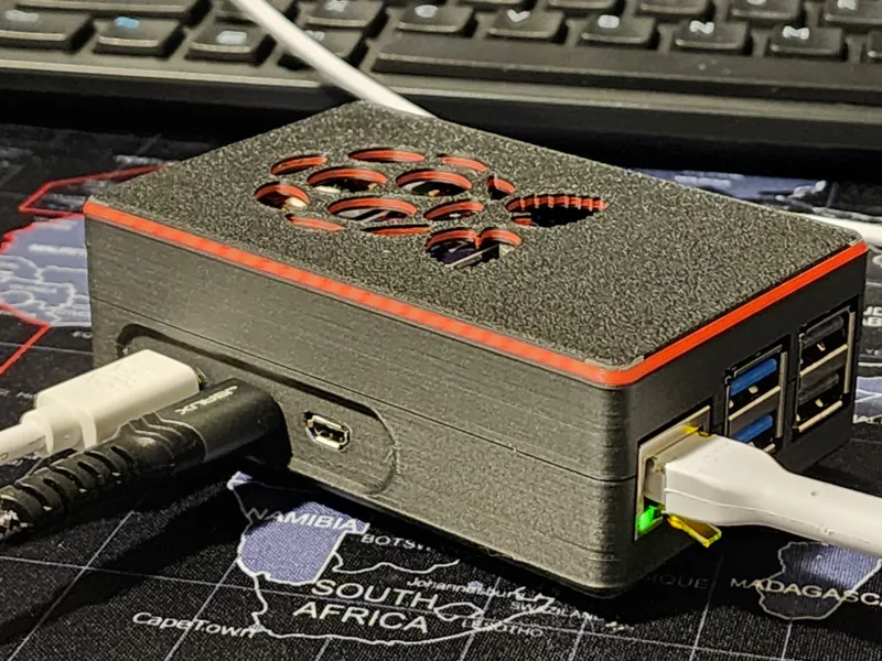 Raspberry Pi 5 - M.2 HAT+ case