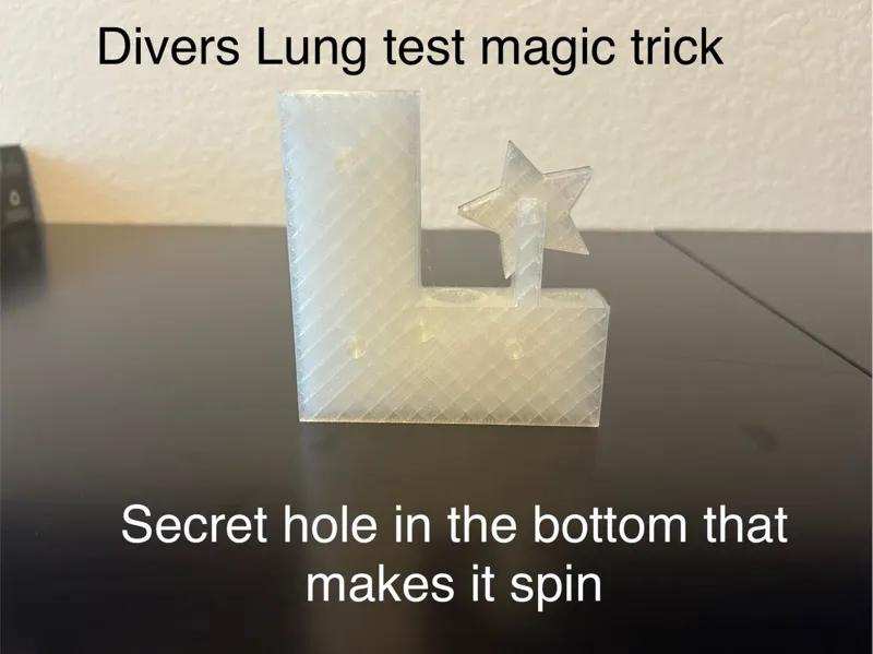 Divers lung test magic