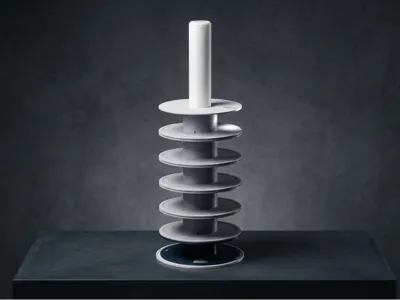 Minimalist Spool Stand : Vertical & Space Saving