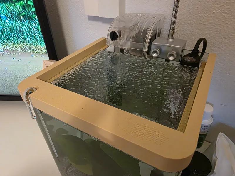 Cobertura aquario 10L