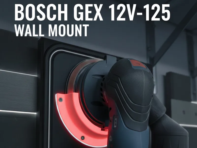 BOSCH GEX 12V-125 Wandhalterung