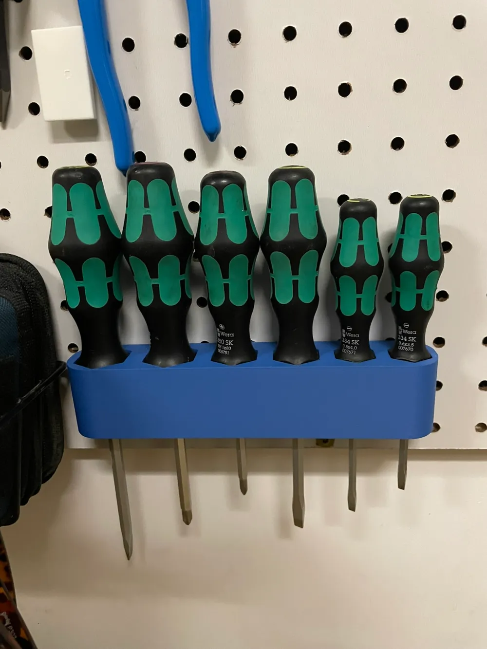 Wera ScrewDriver Pegboard Holder by IMakeTP MakerWorld