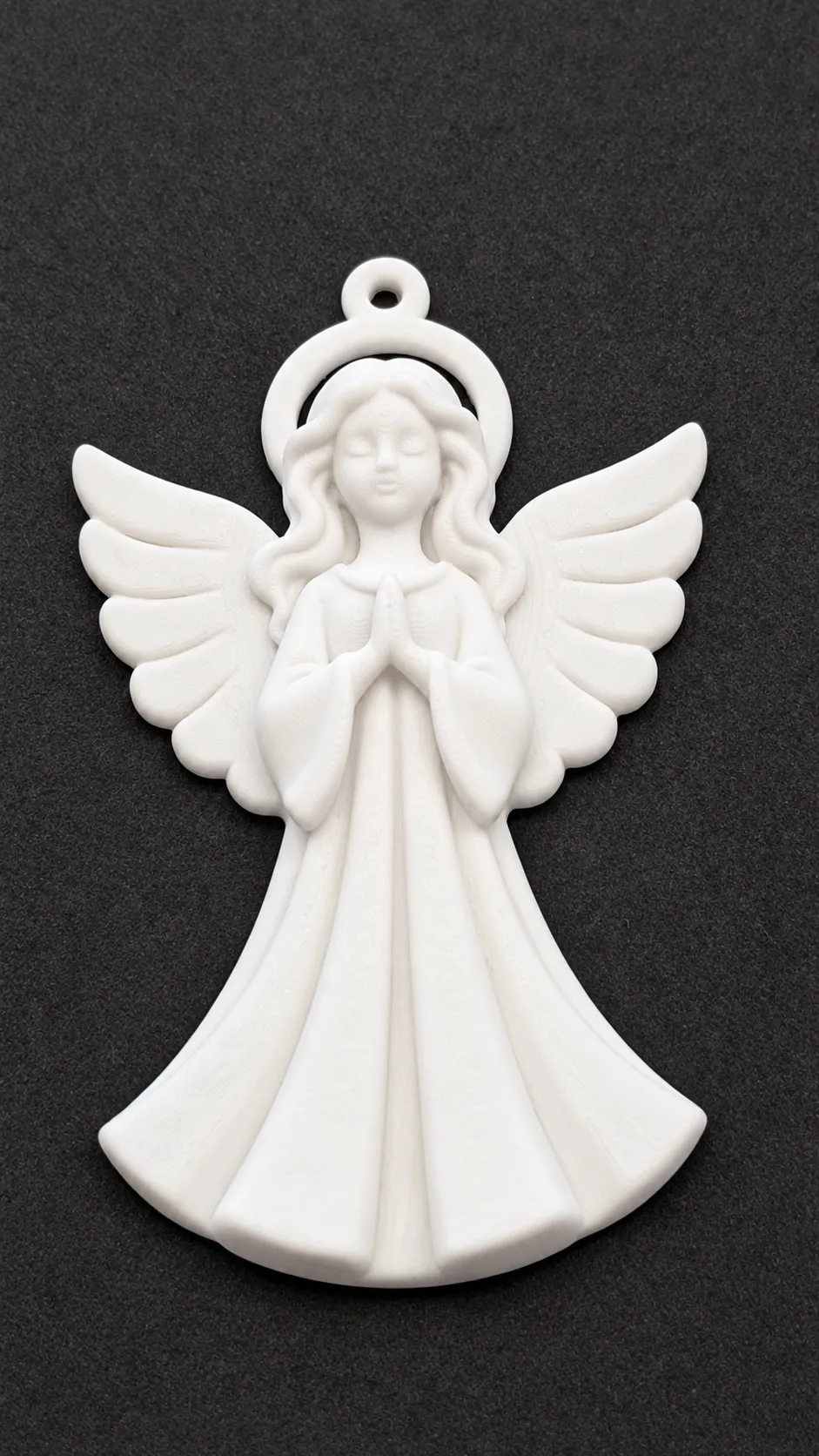Christmas Angel Ornament - easy print - Free 3D Print Model - MakerWorld