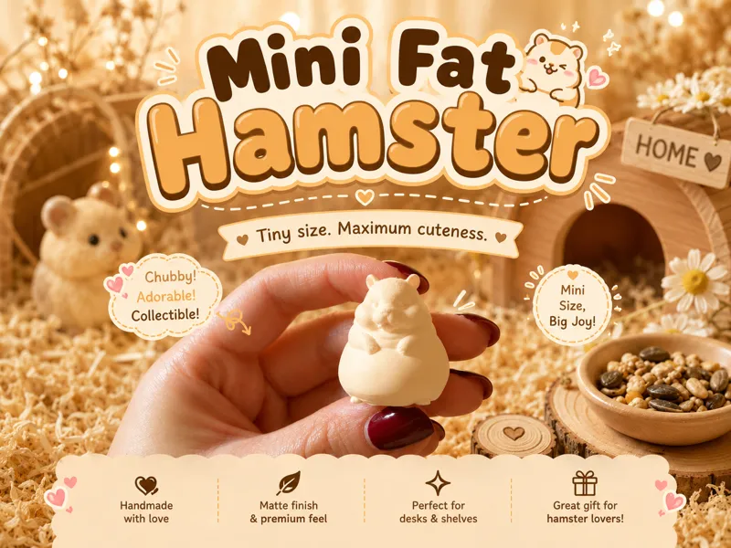Mini Fat Hamster – Funny Collection
