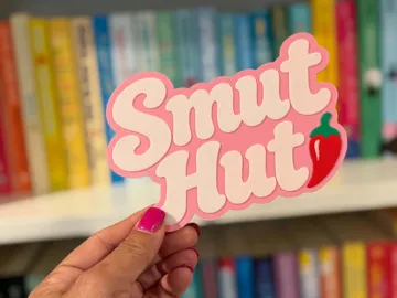 Estante o repisa: Smut Hut – Bookish Shelf Sign — vista de referencia 5