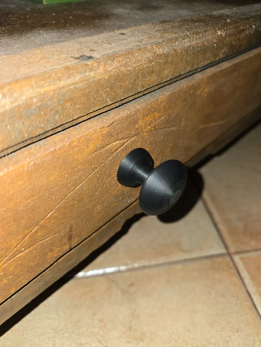 Drawer Knob with Vintage Insert by MakerWorld