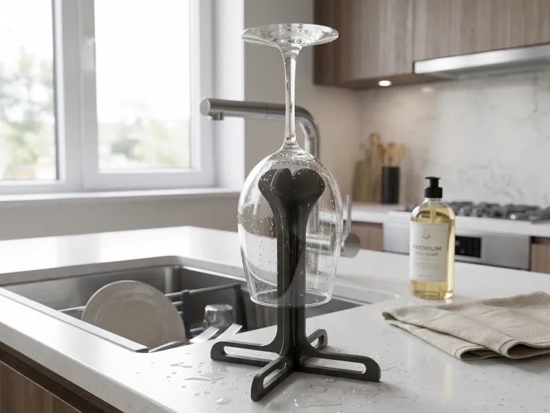 Wine glass dryer/stand