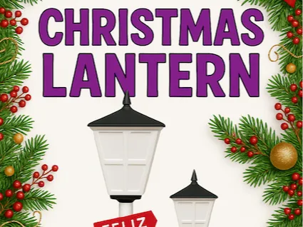 CHRISTMAS LANTERN / FAROL DE NAVIDAD