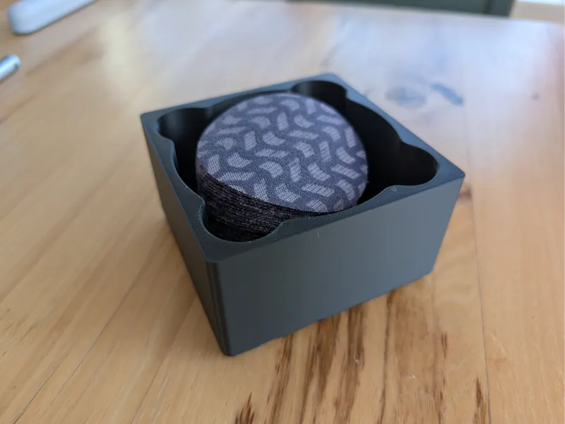 3.5" Sandpaper Holder - Gridfinity