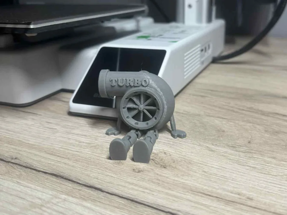 Turbo buddy keychain - Free 3D Print Model - MakerWorld