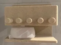 Porte-brosses à dents avec support chargeur — photo 2