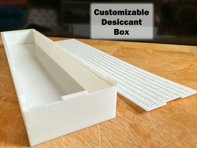 Customizable Desiccant Box