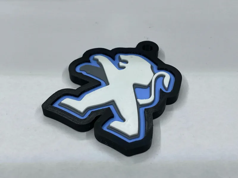 Keychain Peugeot Logo Brelok