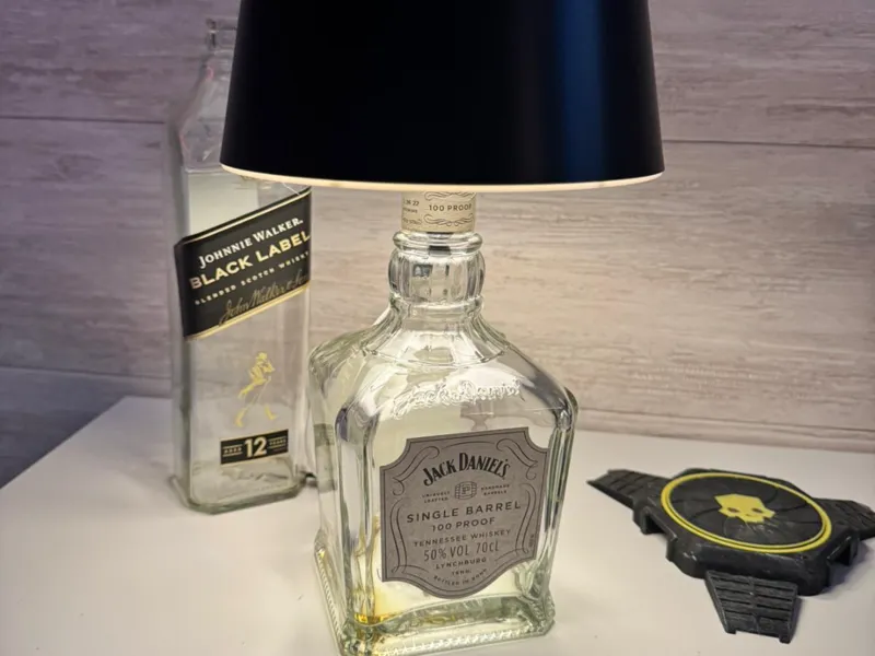 Lampara botella