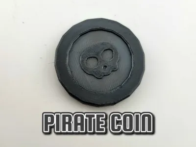 Pirate coin pirate caribbean