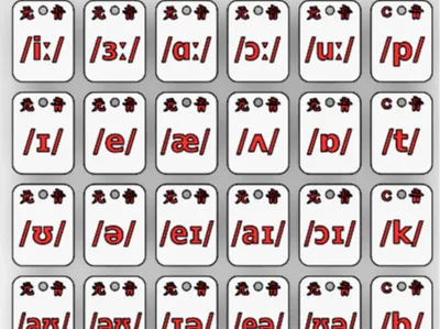 International Phonetic Alphabet Cards (Student Essential - 48 IPA Symbols Differentiating Vowels and Consonants)