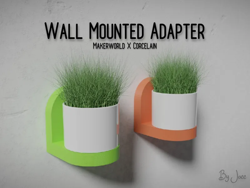 Corcelain Wall Pot Adapter