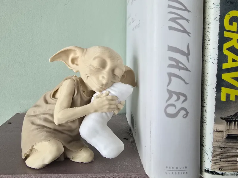 Sleeping Dobby Shelf Critter