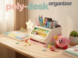 Poly-Desk Organizer