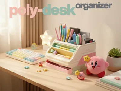Poly-Desk Organizer
