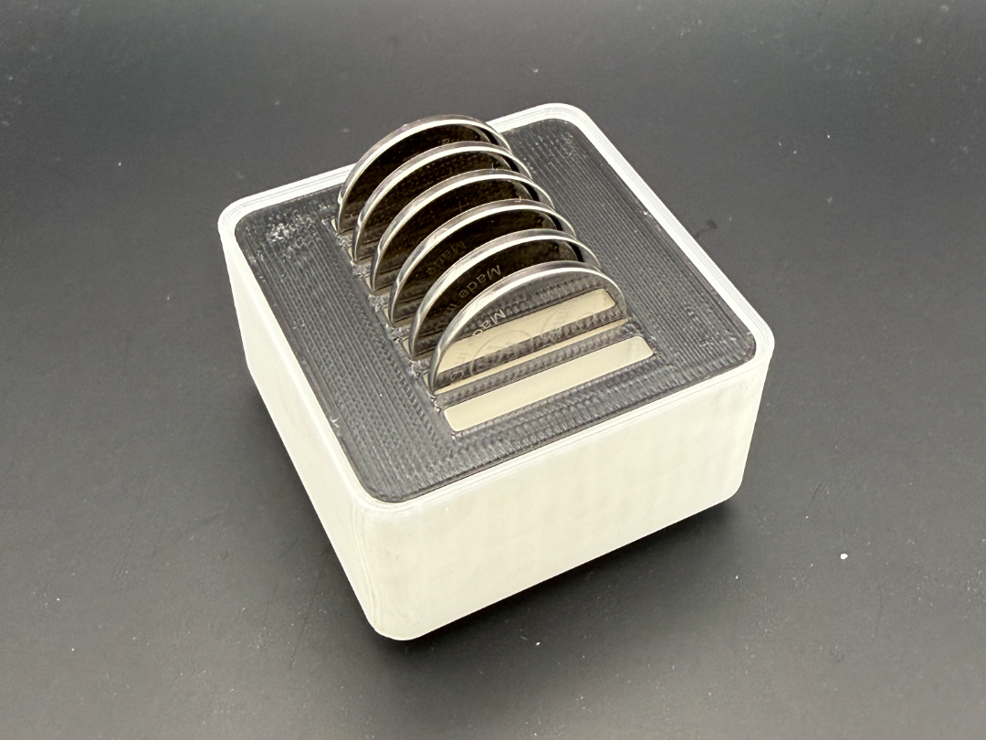 Gridfinity Bin 1x1 – CR2025 Battery Holder