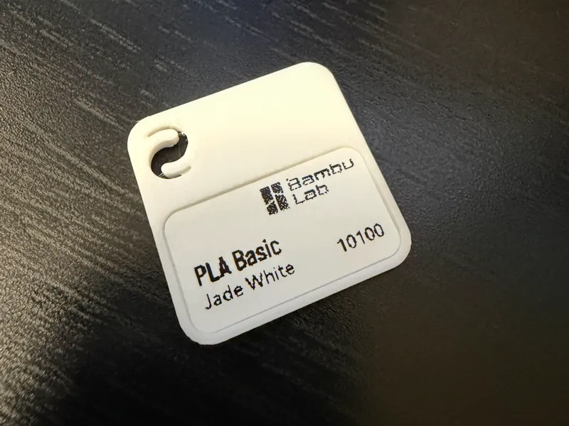 Bambu Lab RFID Filament Swatch
