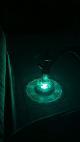 Shisha LED Ständer für KC007 RGBW Puck Lights